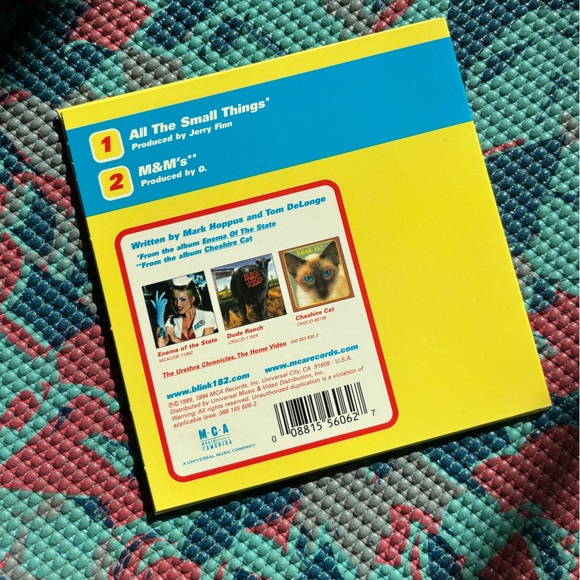 Blink 182 vintage CD single - Picture 4 of 4